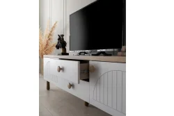 Dejavu Tv Stend - Ağ - 4