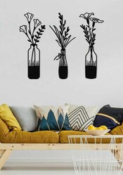 Dekoratif Metal Duvar Tablosu Bahar Çiçekleri 22x56cm x 3 ADET - 4