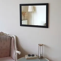 Dekorativ Güzgü 50x70 cm A211 - Qara - Neohome (1)