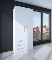 Dellor Geyim Dolabı - Ağ - Modev (1)