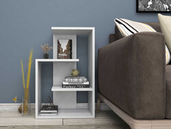 Delta Kitab Rəfi - Ağ - Modev (1)