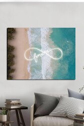 Deniz Kum Güneş ve Plaj Kətan Tablo - Markaev