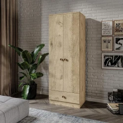 Diamnot 2 Qapılı Paltar Dolabı - Meşə - 2