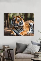 Dinlenen Kaplan Kətan Tablo - Markaev