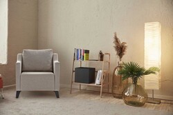 Doğa Kreslo Krem - Evdebiz