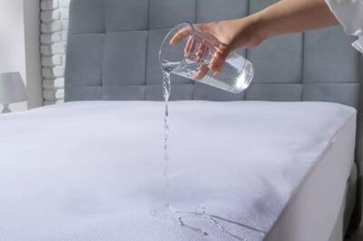 Doqu Home Sleepline Su Keçirməz Fitted Lastik İki Nəfərlik Örtük - 4