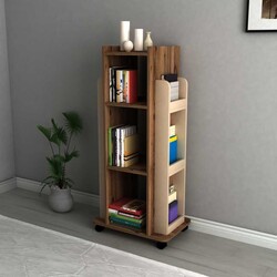 Dorian Kitab Rəfi - Cəviz/Krem - Modev