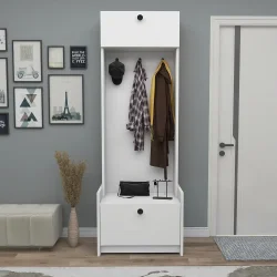 Edessa Dəhliz Dolabı - Ağ - 3