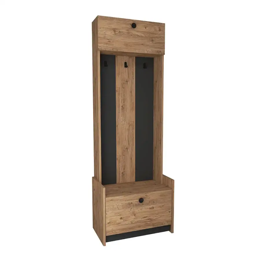 Edessa Dəhliz Dolabı - Meşə/Antrasit - 4