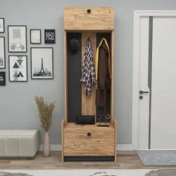 Edessa Dəhliz Dolabı - Meşə/Antrasit - 3