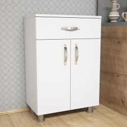 Efes Çox Məqsədli Dolab - Ağ - Modev