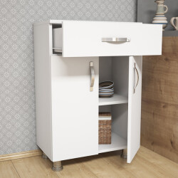 Efes Çox Məqsədli Dolab - Ağ - Modev (1)