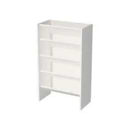 Elarco 4 Yerli Ayaqqabı Dolabı - Ağ - 4