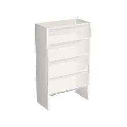 Elarco 4 Yerli Ayaqqabı Dolabı - Ağ - 5
