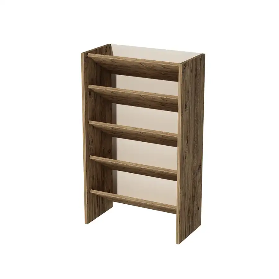 Elarco 4 Yerli Ayaqqabı Dolabı - Cəviz - 6