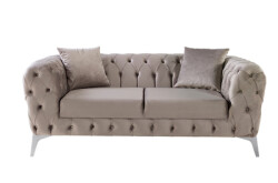 Elegance İkili Koltuk - Bej - Eymense