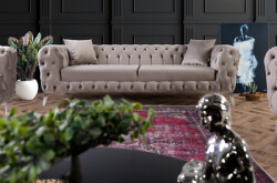 Elegance Divan Dəsti 3+1 - Bej - Eymense (1)