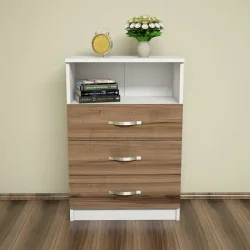 Elita Kamod - Ağ/Cəviz - 1