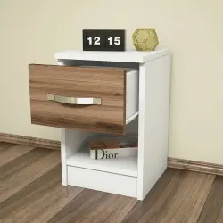 Elita Tumba - Ağ/Cəviz - Modev (1)