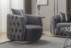 Elite Kreslo - Gri - Eymense