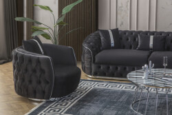 Elite Kreslo - Siyah - Eymense