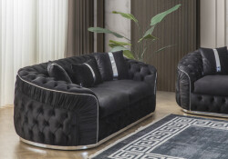 Elite Ikili Koltuk - Siyah - Eymense