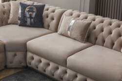 Elite Künc Divan Dəsti - Krem - Eymense (1)