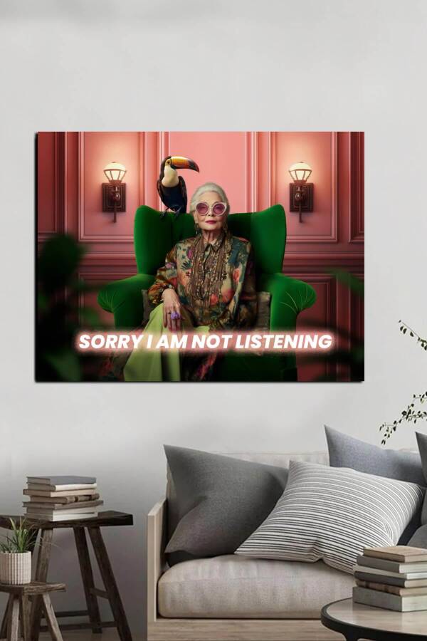 Elite Woman Sorry I'Am Not Listening - 1