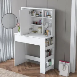 Ember Makiyaj Masası - Ağ - 4