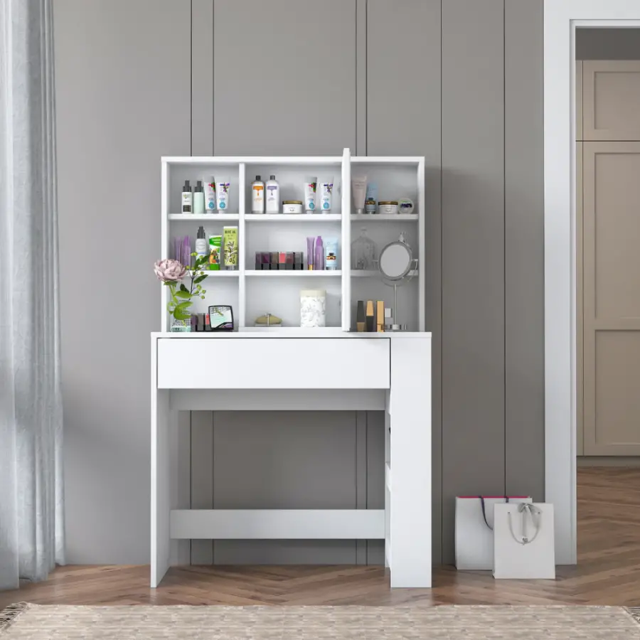 Ember Makiyaj Masası - Ağ - 7