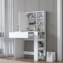 Ember Makiyaj Masası - Ağ - 8