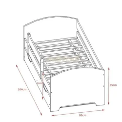 Enfan Çarpayı - Ağ - Modev (1)