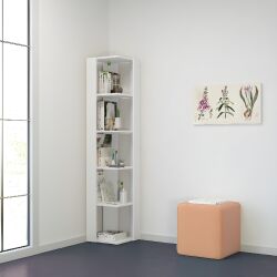 Epikasa Kitab Rəfi - Ağ - Modev