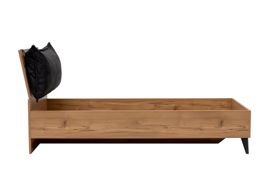 Era Bazasız Bir Nəfərlik Çarpayı 90x190cm - Cəviz - 3