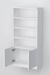 Erdel Kitab Rəfi - Ağ - 5