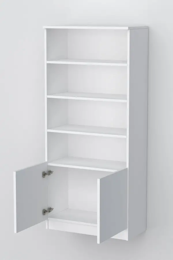 Erdel Kitab Rəfi - Ağ - 5