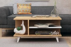 Esmob Jurnal Masası - Meşə/Ağ - 1