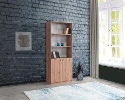 Espero Kitab Rəfi - Cəviz - Decoroom Collection