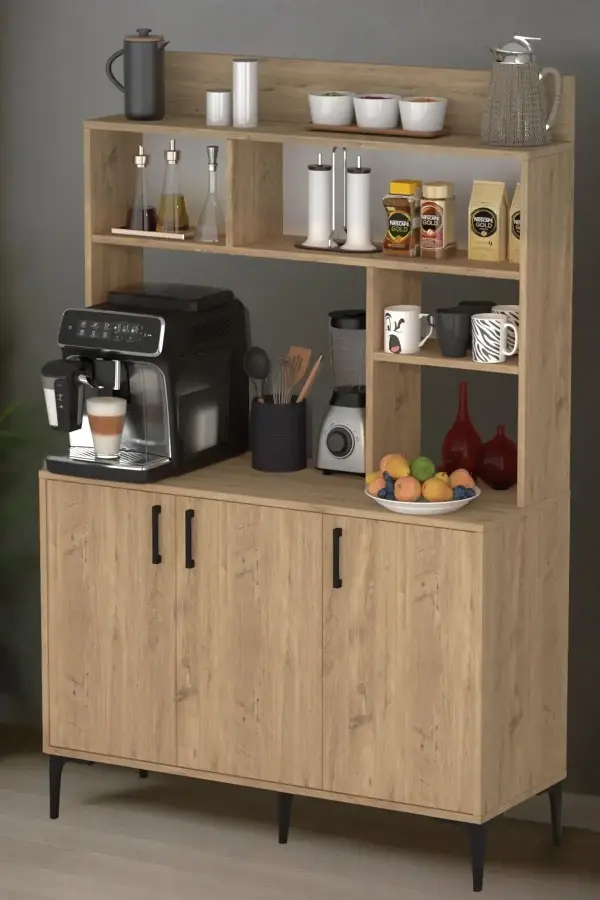 Espresso Mətbəx Dolabı - Meşə/Ağ - 3