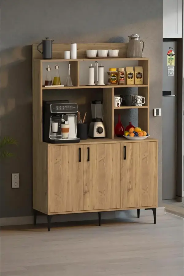 Espresso Mətbəx Dolabı - Meşə/Ağ - 1