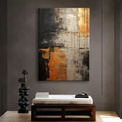 Eternity Black Gold Kətan Tablo TB2145 - 3