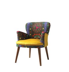 Etnik Kreslo Sarı - Vistaso Concept (1)