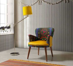 Etnik Kreslo Sarı - Vistaso Concept