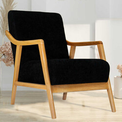 Favela Berjer Kreslo - Qara - Zemhome