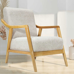 Favela Berjer Kreslo - Qəhvəyi - Zemhome