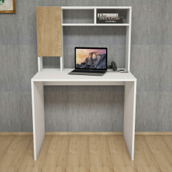 Felder Çalışma Masası - Ağ/Meşə - Modev