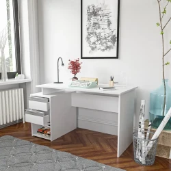 Feslen Çalışma Masası - Ağ - Decoroom Collection (1)