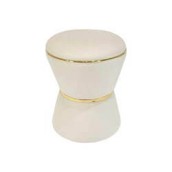 Fine Gold Pufik - Ağ - Zemhome (1)