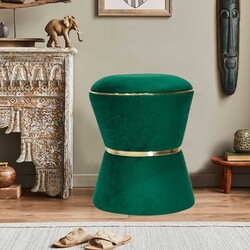 Fine Pufik - Yaşıl - Zemhome