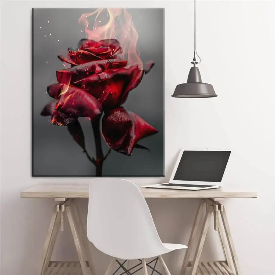 Fire Rose Kətan Tablo TB2133 - 1